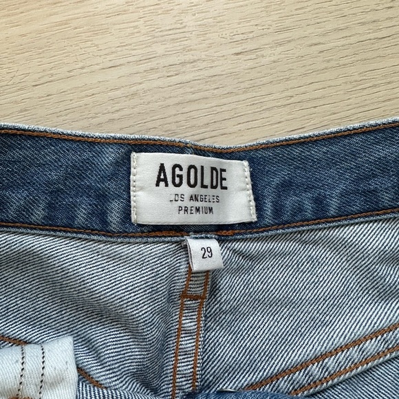 Agolde Remy High Rise Straight In Signal - Picture 3 of 5